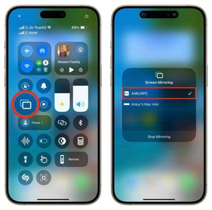 Do I have AirPlay on my iPhone?