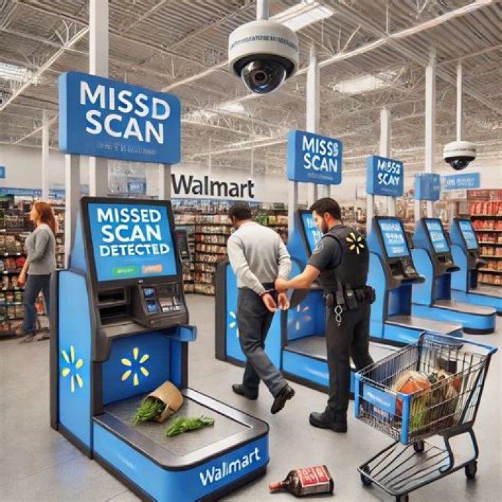 Do people steal at Walmart self-checkout?