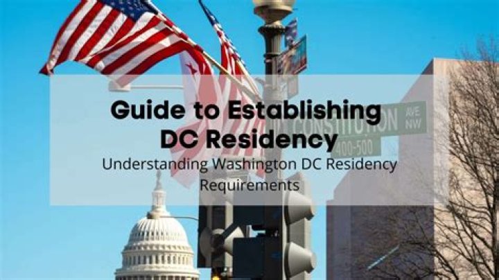 How do I become a DC resident?