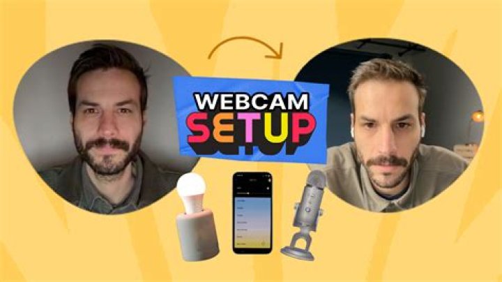 How do I make my webcam look professional?