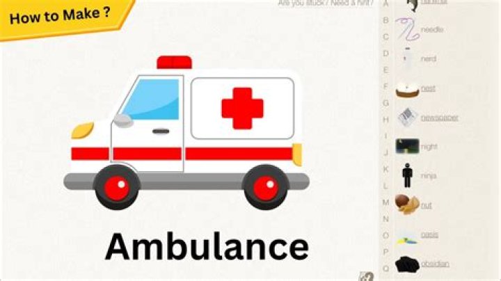 How do you make an ambulance in little alchemy?