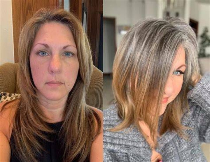 How do you make grey hair not look old?
