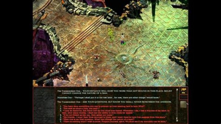 How many endings does Planescape Torment have?