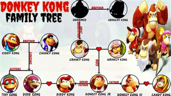 Is Donkey Kong Diddy Kong's dad?