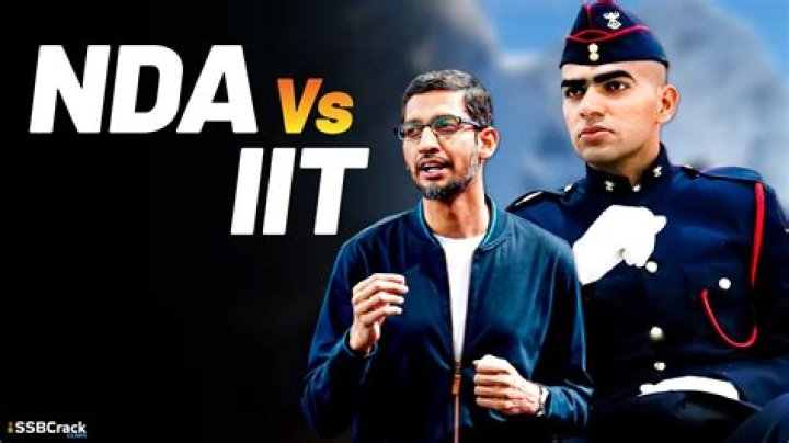 Is NDA better than IIT?