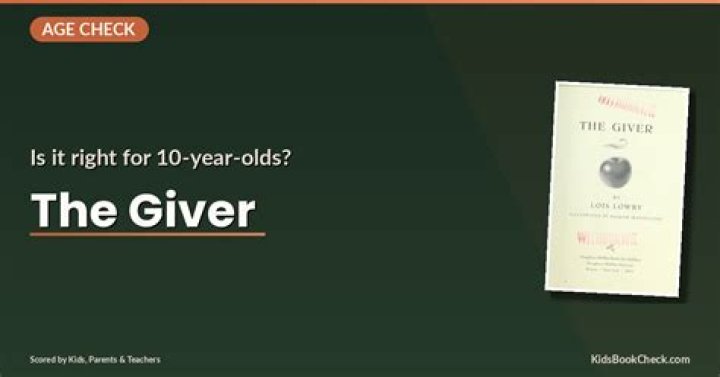 What age is appropriate to read The Giver?