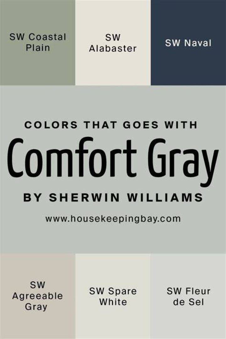 What color is Sherwin Williams Comfort gray?