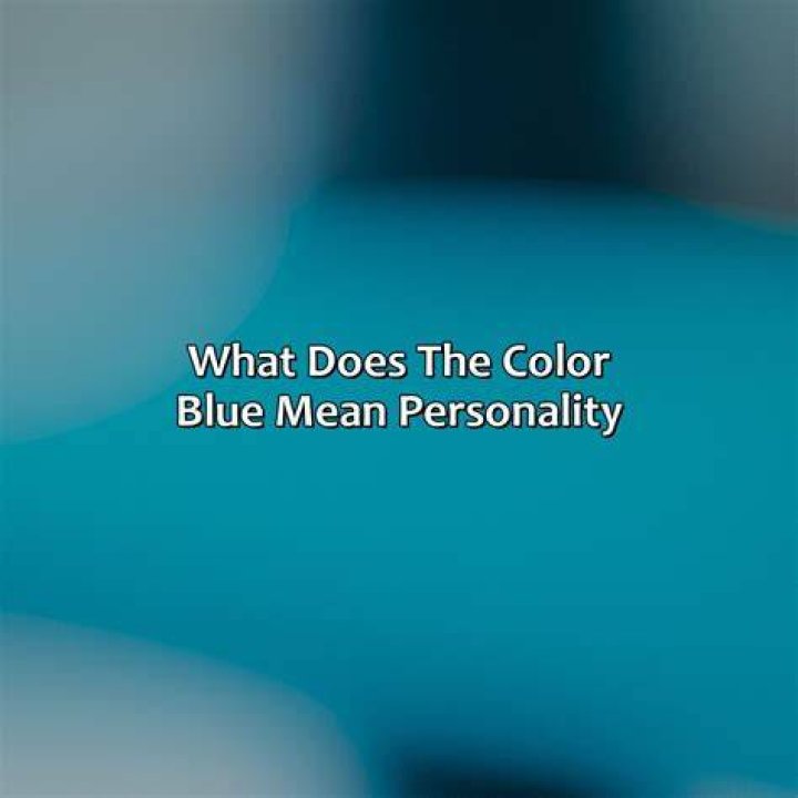 What do blue eyes mean about your personality?