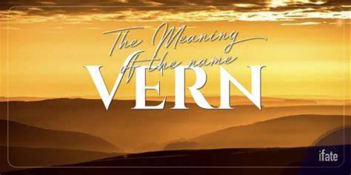 What does Vern mean?