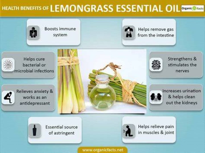 What is lemongrass essential oil good for?
