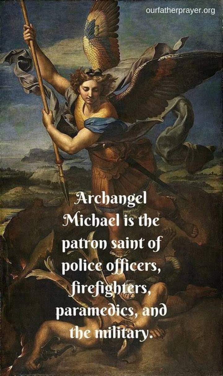 What is St Michael the patron saint of?