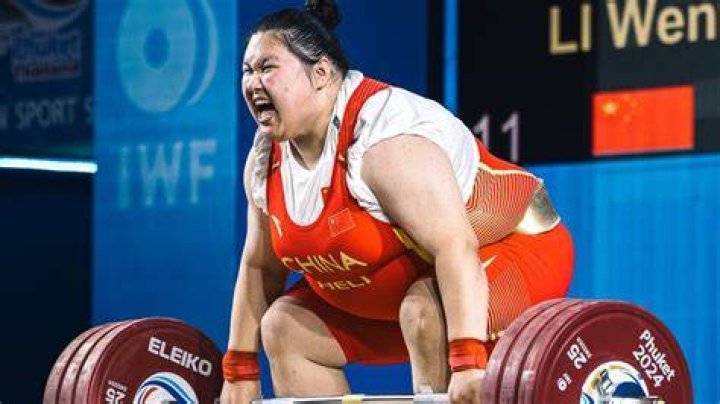 What is the white powder weight lifters use?