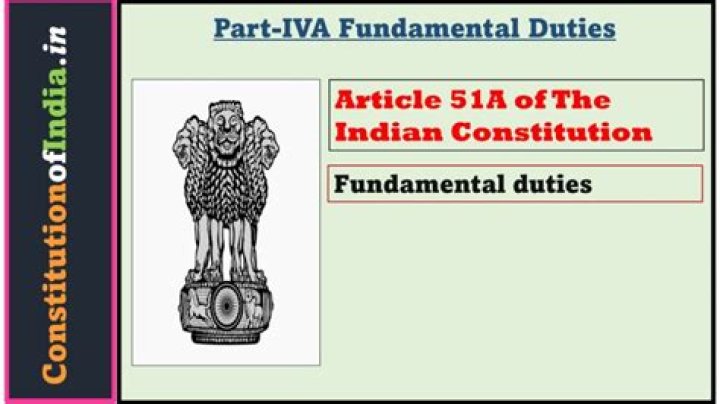 What is written in Article 51 A G )?