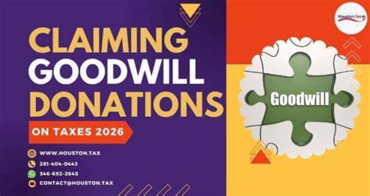 What type of charity is Goodwill on taxes?
