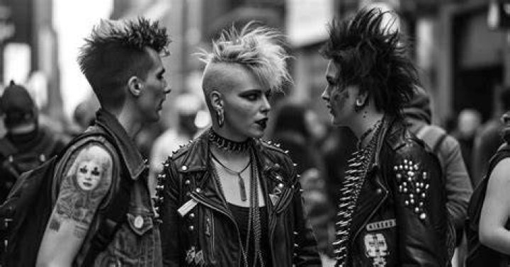 When did punk become a girl color?