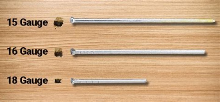 When would you use a 18 gauge nailer?