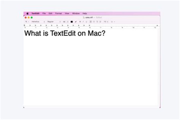 Where is TextEdit on my Mac?