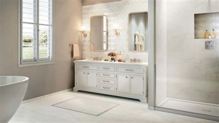Which tile is best for bathroom?