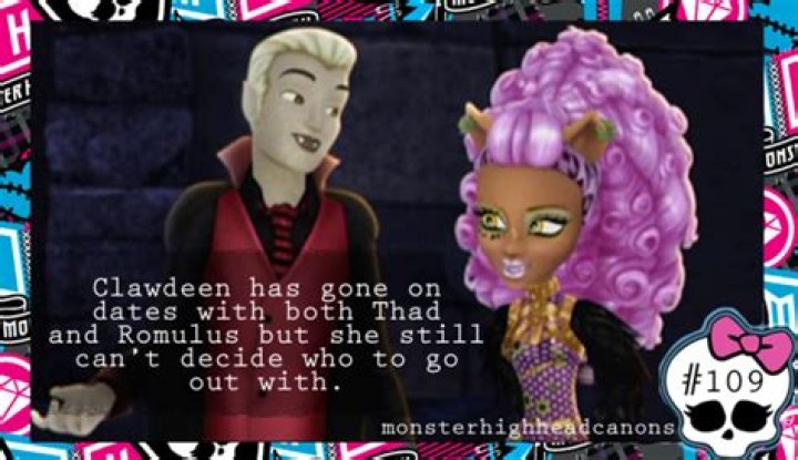 Who does clawdeen Wolf have a crush on?