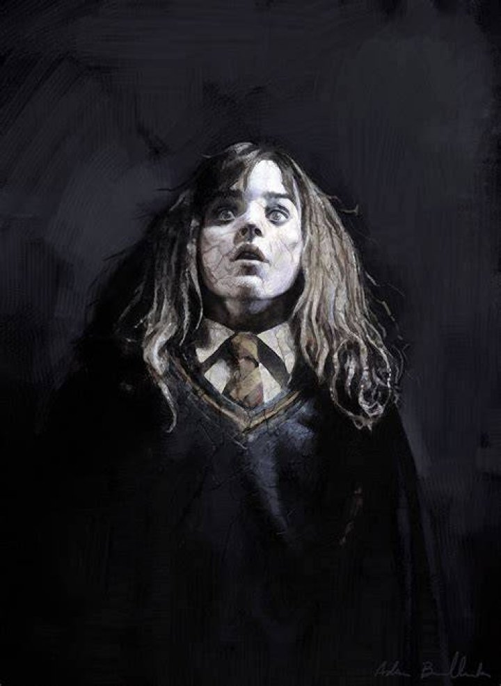 Who petrified Hermione?