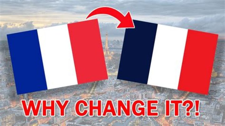Why did France change their flag 2021?