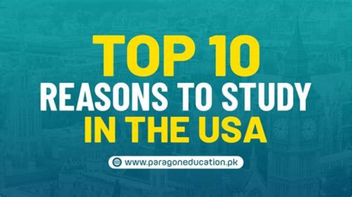Why do you want to study in USA Quora?